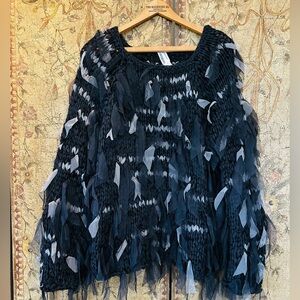 Kedziorek Anthracite Size 44 Ribbon Sweater